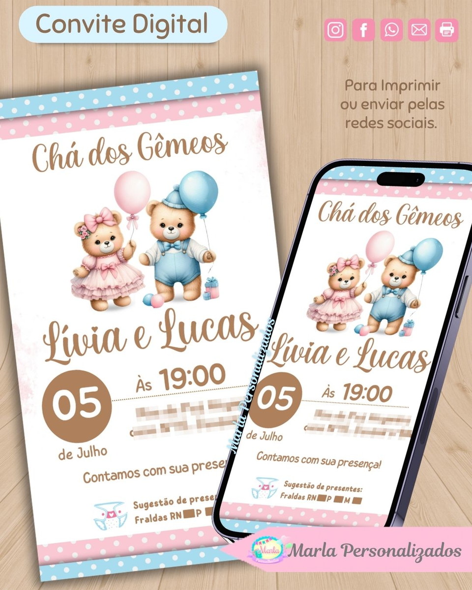 convite-digital-cha-de-fraldas-gemeos-azul-e-rosa-convite-ursinho-para-cha-de-bebe